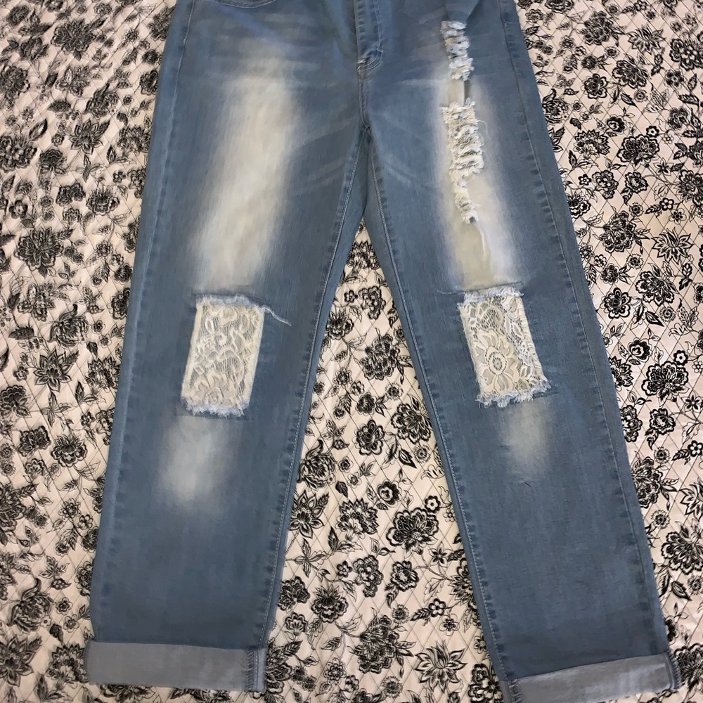 Cropped jeans